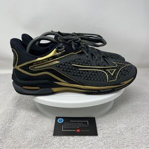 Mizuno Wave Exceed Tour 6 OC 10th Anniversary Tennis Shoes Men’s 10 Black Gold